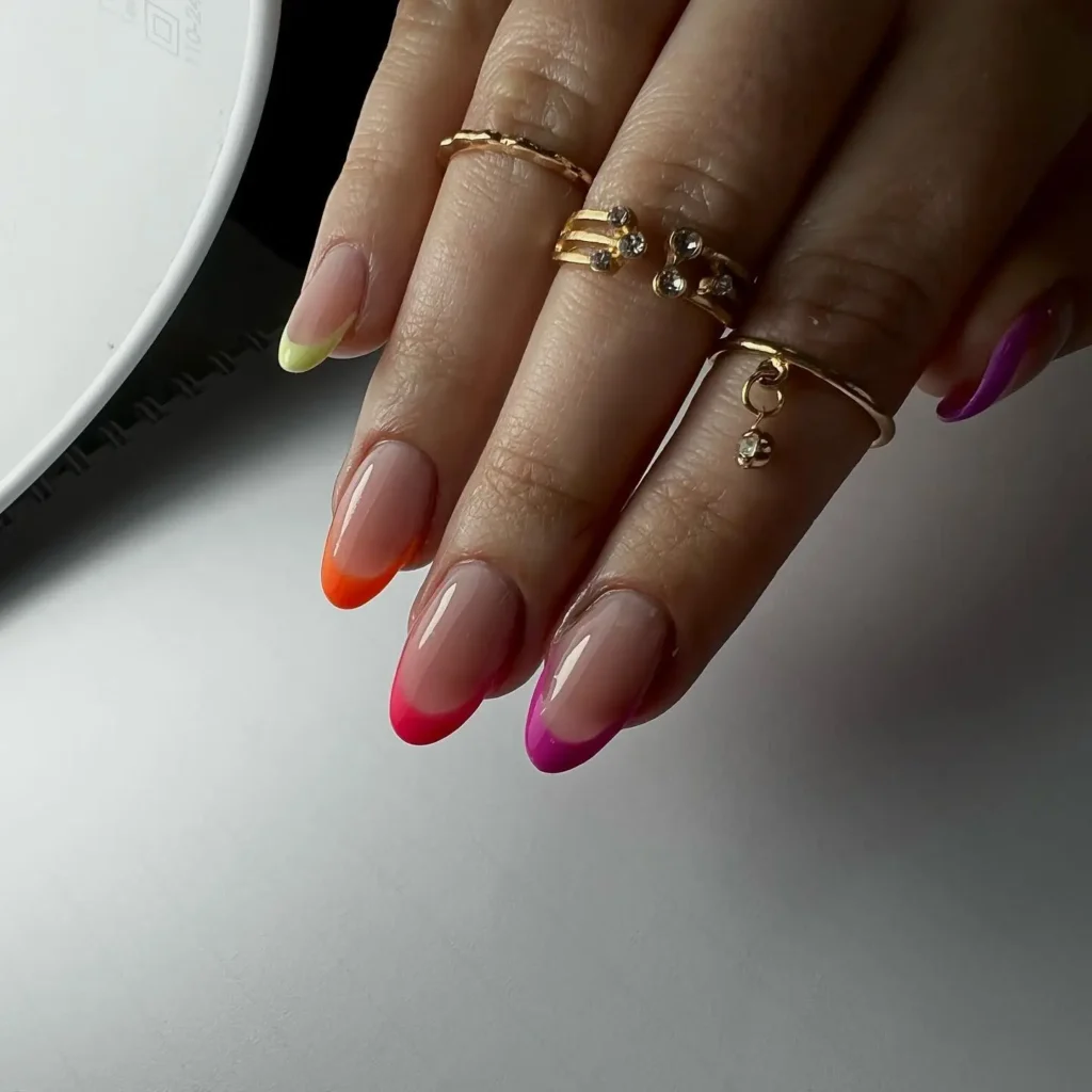 Manicure hybrydowy salon kosmetyczny - Galeria paznokci